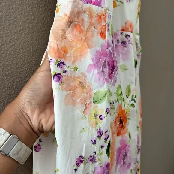 NWT Favorite Daughter Halting Traffic Dress in Oahu Watercolor - Picture 8 of 15